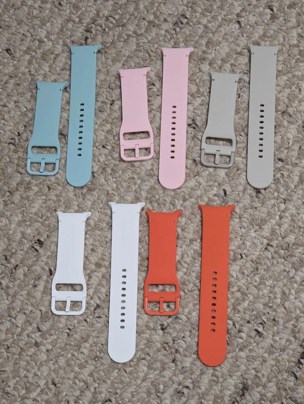 Silicone Replacement Watch Bands - Multi-Color Pack